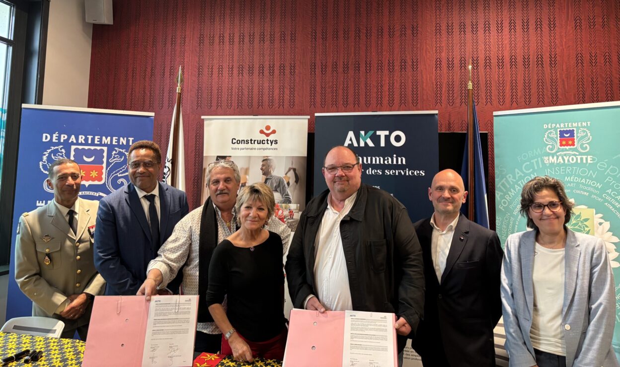 Constructys et AKTO signent un partenariat visant à renforcer l’accompagnement des entreprises de la Construction à Saint-Barthélemy, Saint-Martin et Mayotte