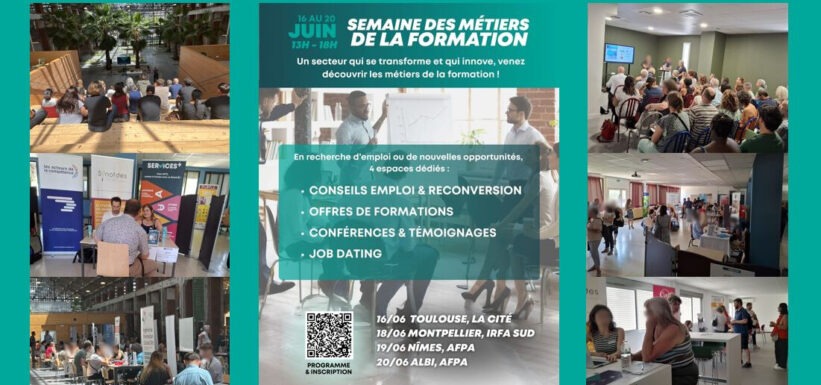 La « Semaine des métiers de la formation » : Une première en Occitanie !