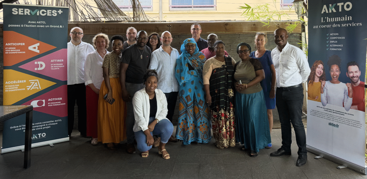 AKTO poursuit son engagement à Mayotte et dresse le bilan de son soutien aux spécificités emploi-formation du territoire en tant qu’Opco unique